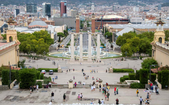 Museu Nacional Art Catalunya (MNAC), Museum in Montjuïc, Barcelona